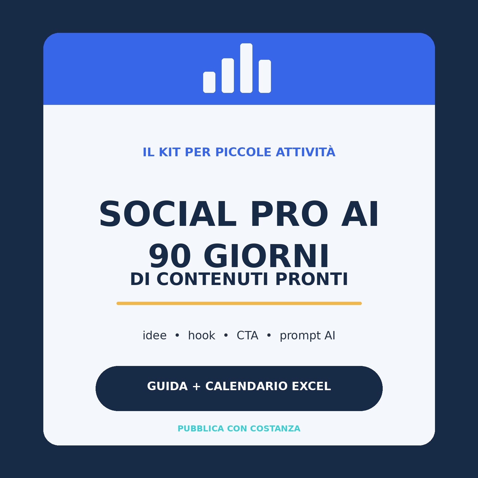 Social Pro AI™ – 90 Giorni di Contenuti Pronti
